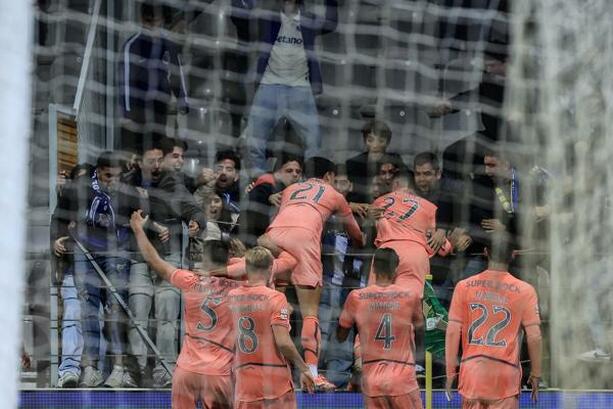 Festejo de los jugadores del Porto (EFE)