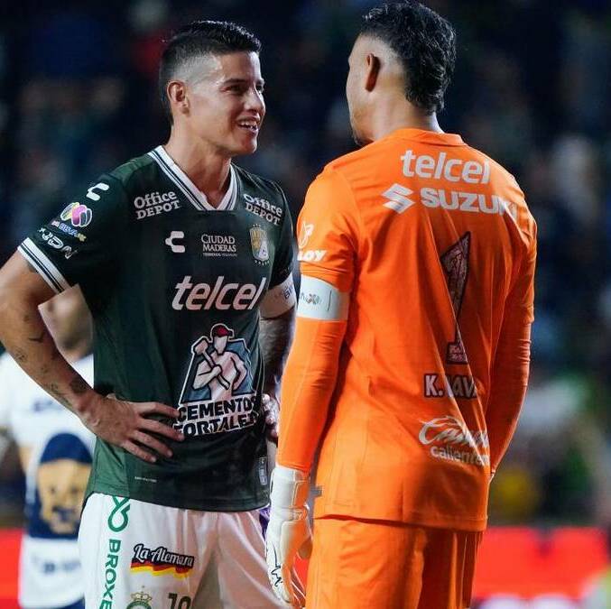 James Rodríguez no seguirá en León para el siguiente torneo (Imago7)
