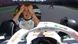 Liam Lawson vivió un mal momento en el GP de México. (Foto: captura de pantalla)