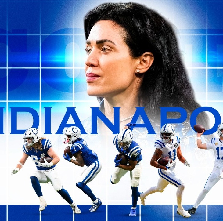 La actual dueña y CEO de los Indianapolis Colts es la nieta de Robert Irsay.  (Foto: Tom Mendoza)