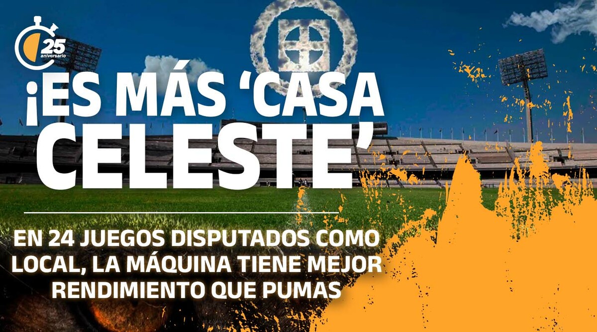 El estadio Olímpico Universitario es más casa celeste