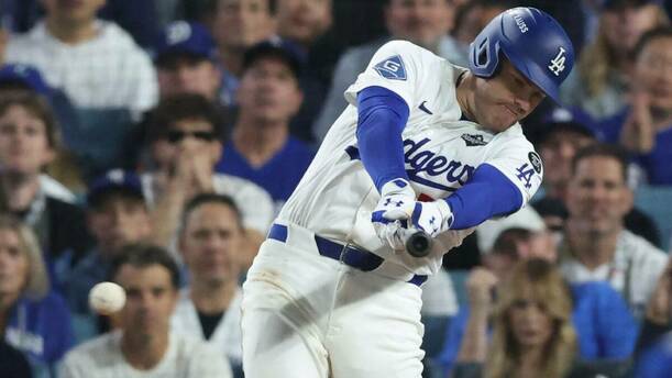 Freddie Freeman fue el héroe de Los Angeles Dodgers en el Juego 3 (Reuters)