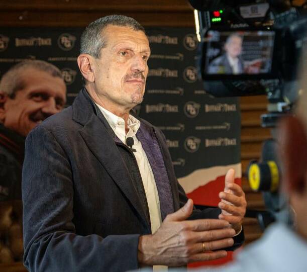 Gunther Steiner en el meet & greet (Cortesía)