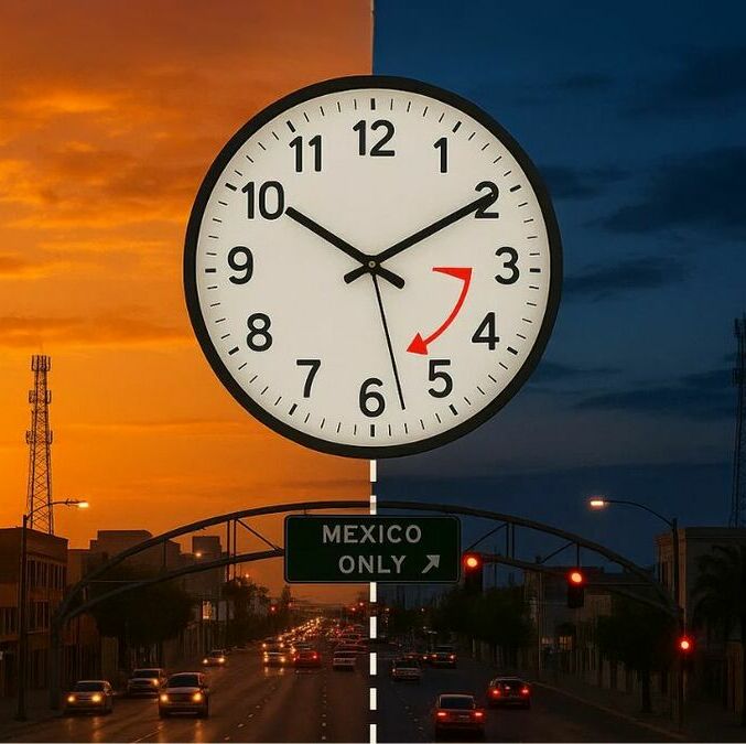 Horario de invierno 2025: municipios fronterizos que sí cambiarán la hora este noviembre. Foto: MediotiempoIA