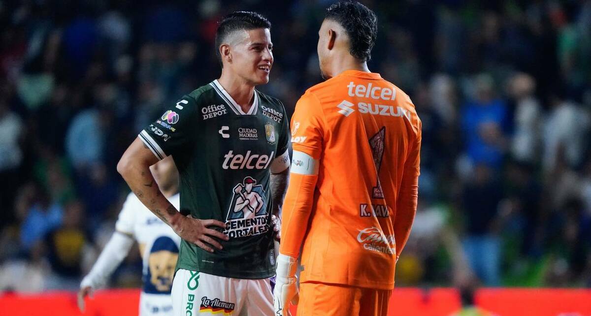 James Rodríguez no seguirá en León para el siguiente torneo (Imago7)