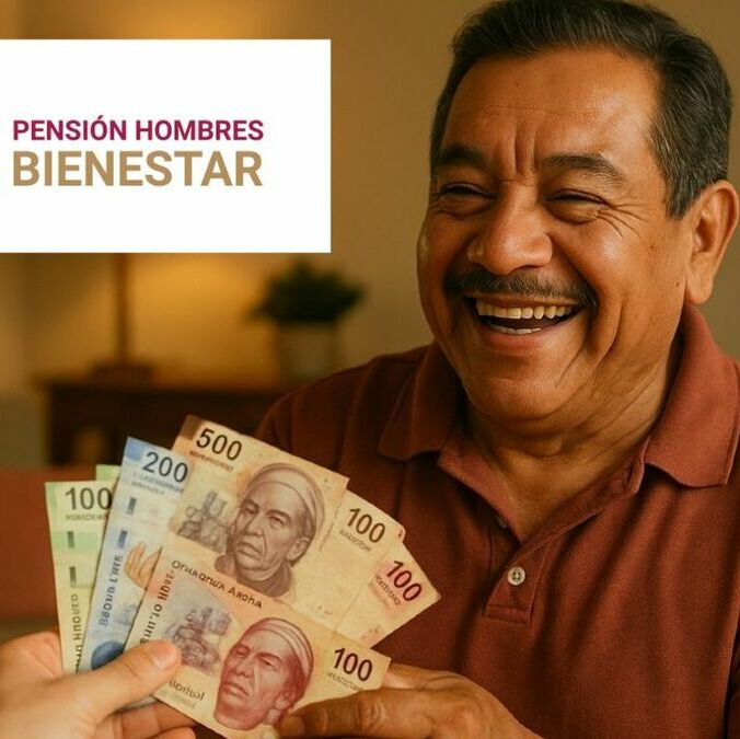 Pensión Hombres Bienestar 2025: fechas de registro y requisitos para recibir 3 mil pesos. FOTO: Mediotiempo IA
