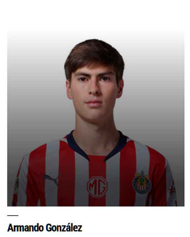 El perfil de Armando González luce en la página de Roc Nation Sports.