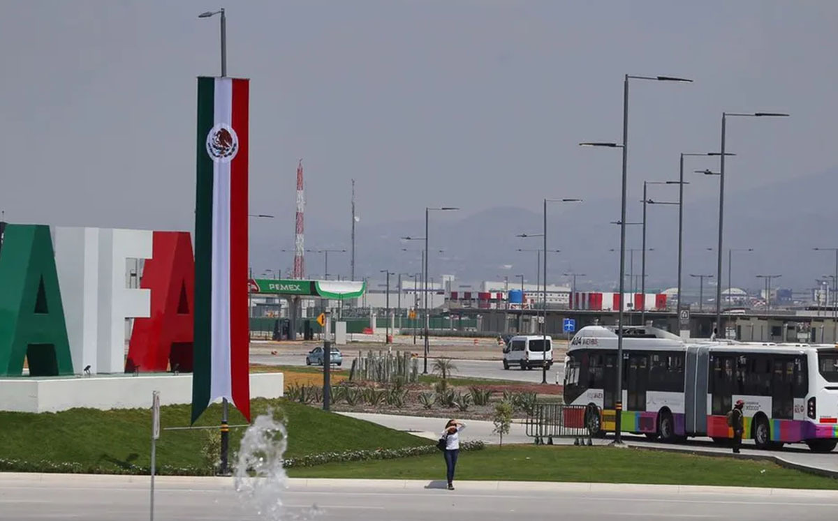 El AIFA estrenó su himno oficial. (FOTO: Milenio)