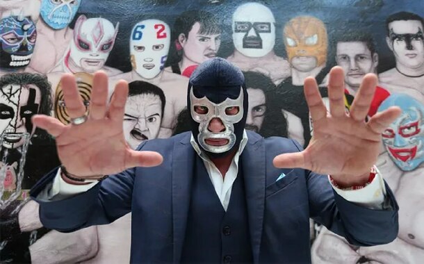 Blue Demon Jr recordó sus inicios en la Lucha Libre. (FOTO: Milenio)