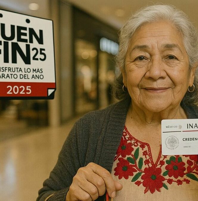 Confirmado | ¿INAPAM dará descuentos extras para adultos mayores en el Buen Fin 2025? (FOTO: mediotiempo IA)