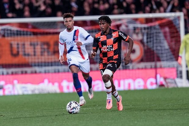 Lorient pudo sorprender al superlíder. (Foto: @FCLorient)