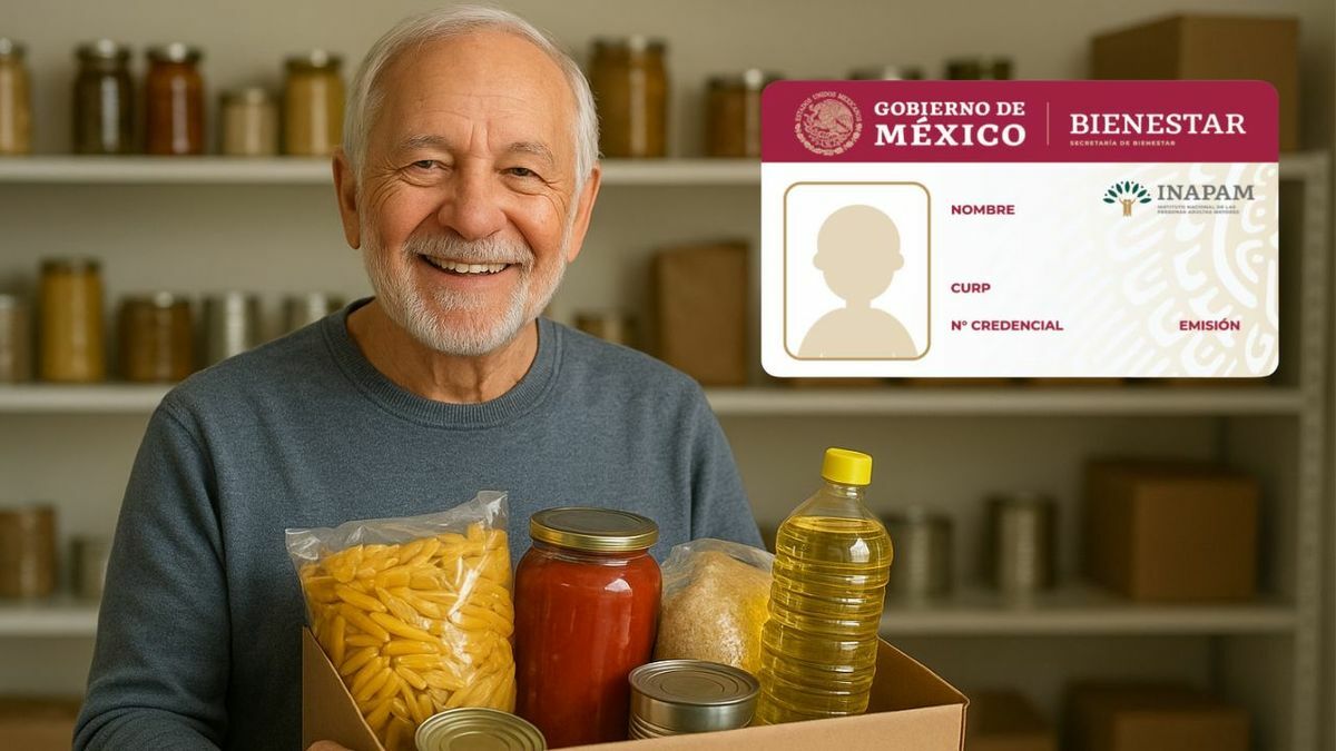 Adultos mayores con credencial INAPAM podrán obtener despensa gratis en agosto 2025: requisitos y más información. (FOTO): Especial.