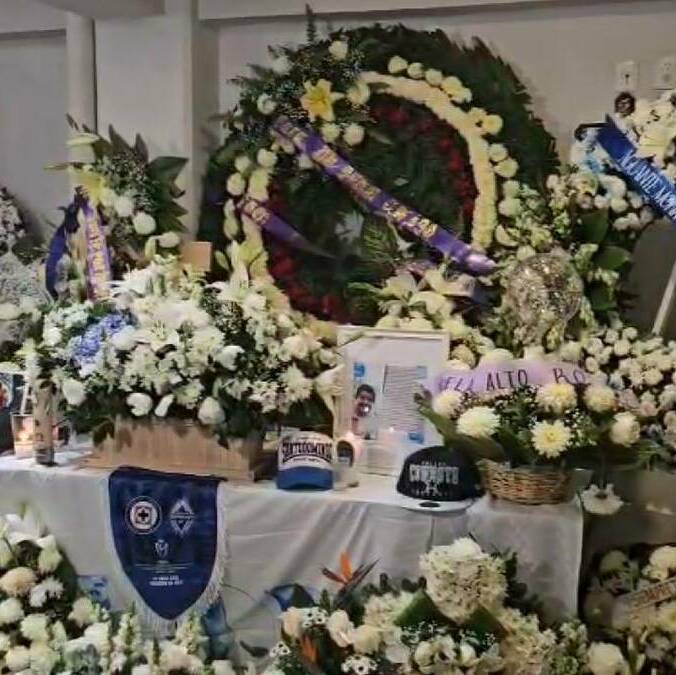 Aficionado de Cruz Azul fue despedido con misa / Captura de pantalla