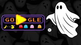 Aparece Pac-Man versión Halloween en Google: descubre el motivo