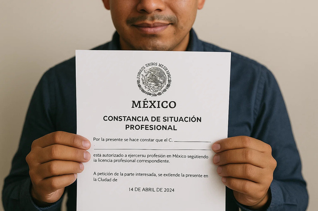 Esta constancia le facilitará la vida a muchos mexicanos. Foto: MediotiempoIA