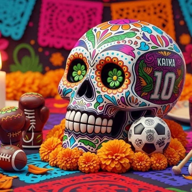 ¿Cómo crear un calaverita deportiva con ayuda de la IA? (IA mediotiempo