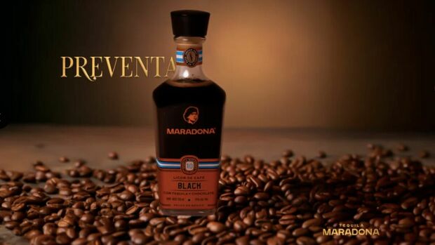 Una nueva edición del tequila de Maradona: café, tequila y chocolate. (Foto: tequilamaradona.com)