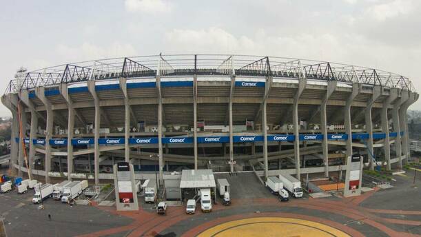 Estadio Azteca visto desde el exterior (Mexsport)