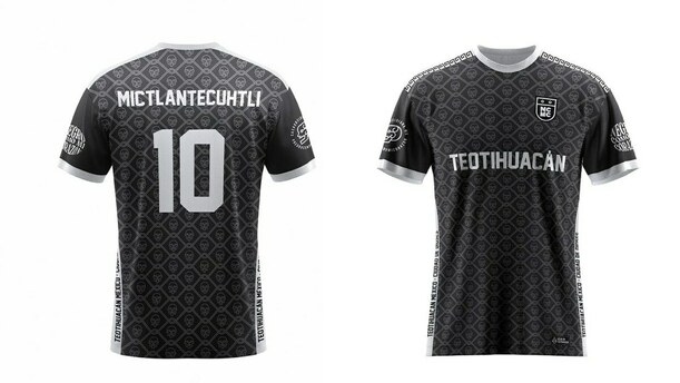 Jersey inspirado en Mictlantecuhtli (Cortesía)