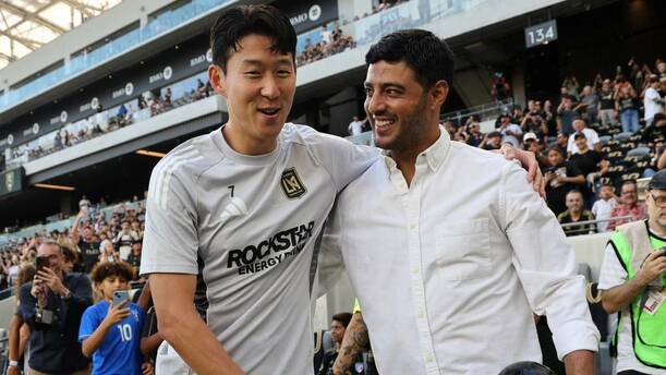 Son Heung-Min convivió con Carlos Vela (AFP)