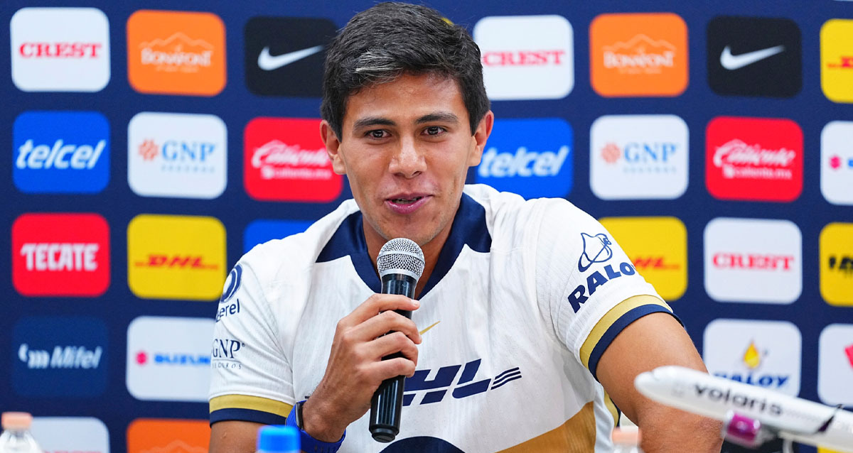 José Juan Macías rechazó que sea un fracaso no clasificar para Pumas. (Foto; Imago7)