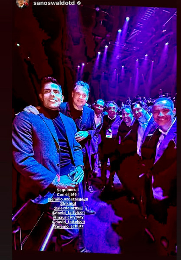 Mauricio Ymay ya apareció en el upfront de Televisa.