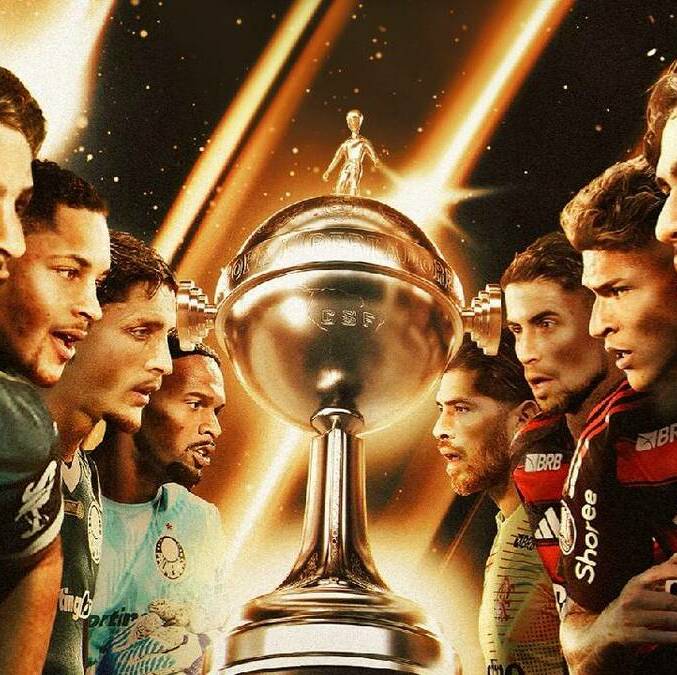 Palmeiras y Flamengo se enfrentarán en la Final de la Copa Libertadores / X: Libertadores