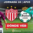 Rivalidad Necaxa vs. Santos Jornada 16 Apertura 2025