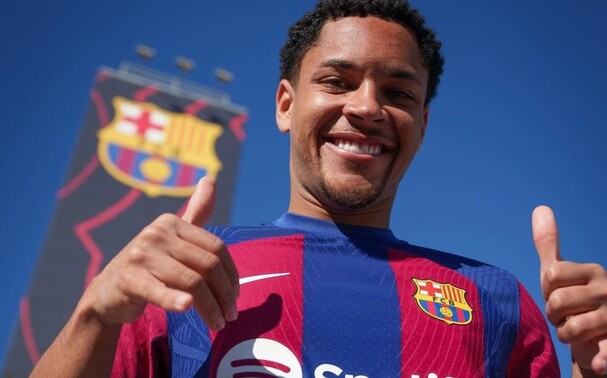 Vitor Roque en Barcelona (Foto: @vitor_roque9)