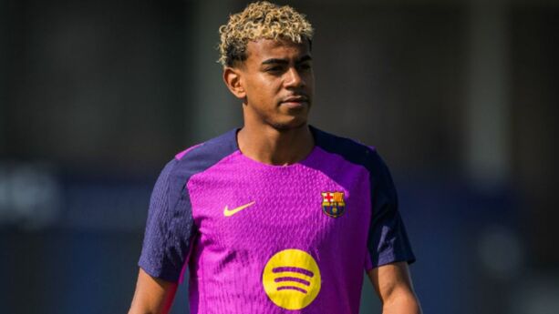 Lamine Yamal queda fuera de la convocatoria por lesión. (Foto: Barcelona)