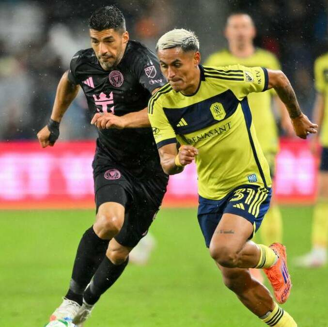 Nashville forzó el tercer juego ante Inter Miami (Reuters)