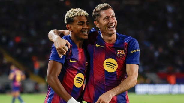 Barcelona se enfrentó a la Real Suicidad en la J7 de LaLiga (EFE)