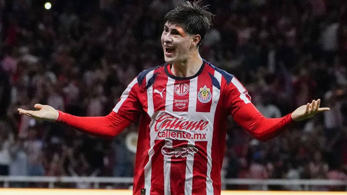 La Hormiga González celebra uno de sus goles en el Apertura 2025 (Imago7)