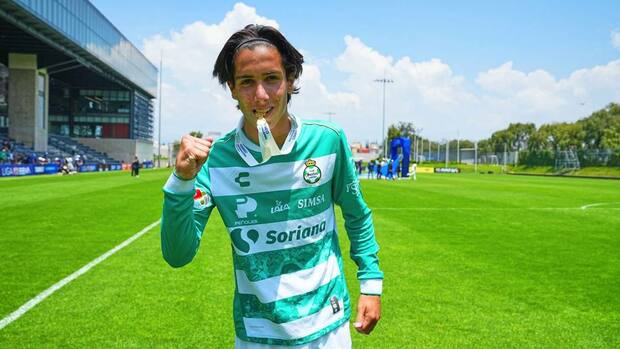 Lucca Vuoso, es hijo del exdelantero Matías Vuoso (Imago7)