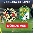 Rivalidad América vs. León Jornada 16 Apertura 2025