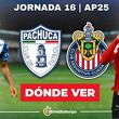 Rivalidad Pachuca vs. Chivas Jornada 16 Apertura 2025