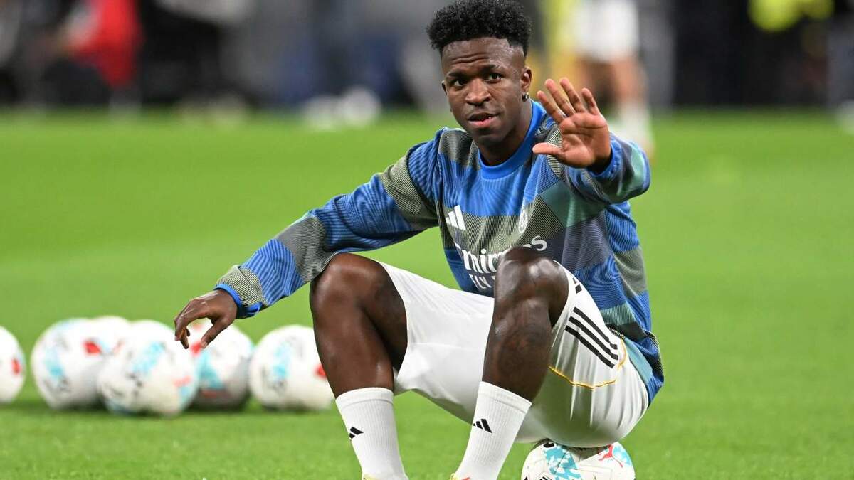 Vinicius Jr. se disculpó tras sus problemas con Xabi Alonso (Reuters)