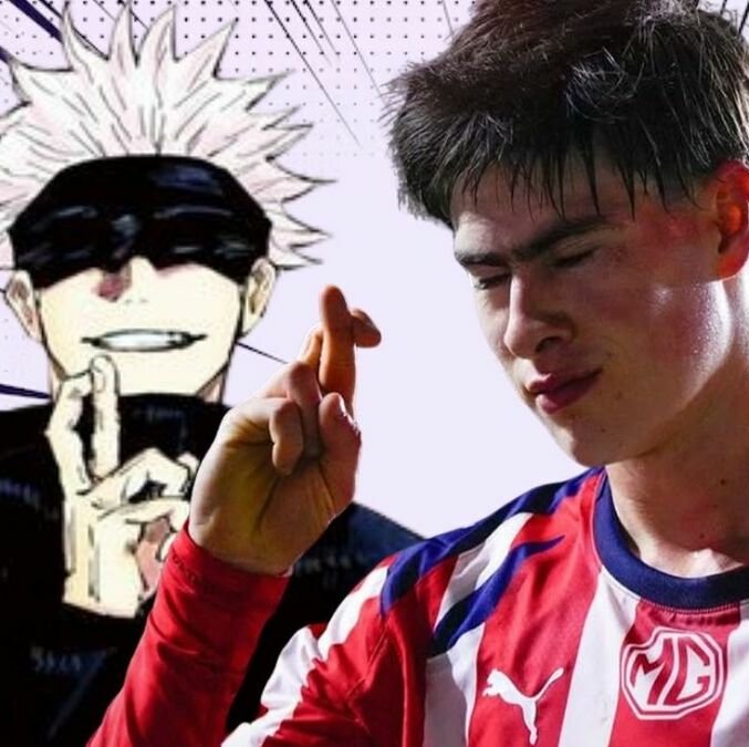 Armando González se vuelve viral por festejar goles con estilo anime | Foto: Especial