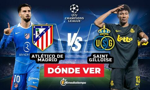 Atlético Madrid vs Union Saint-Gilloise: horario y canal de partido Jornada 4 Champions League 2025/26. (Especial).