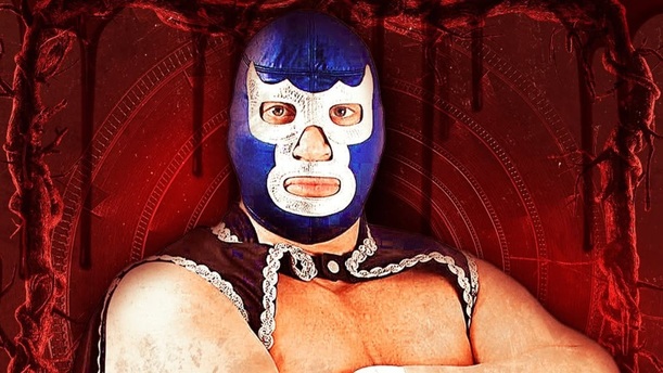 Blue Demon Jr sufrió  un fuerte accidente automovilístico (Instagram @bluedemonjr)