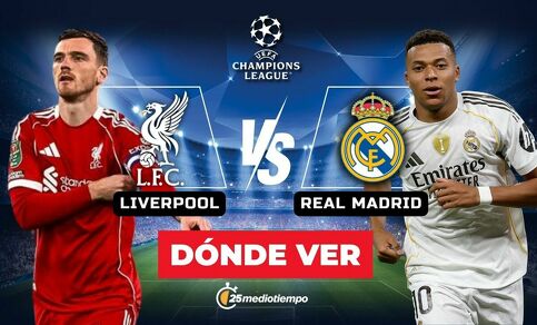 Consulta la previa de Liverpool vs. Real Madrid para ver EN VIVO Jornada 4 Champions League 2025. Diseño: Abigail Sequera