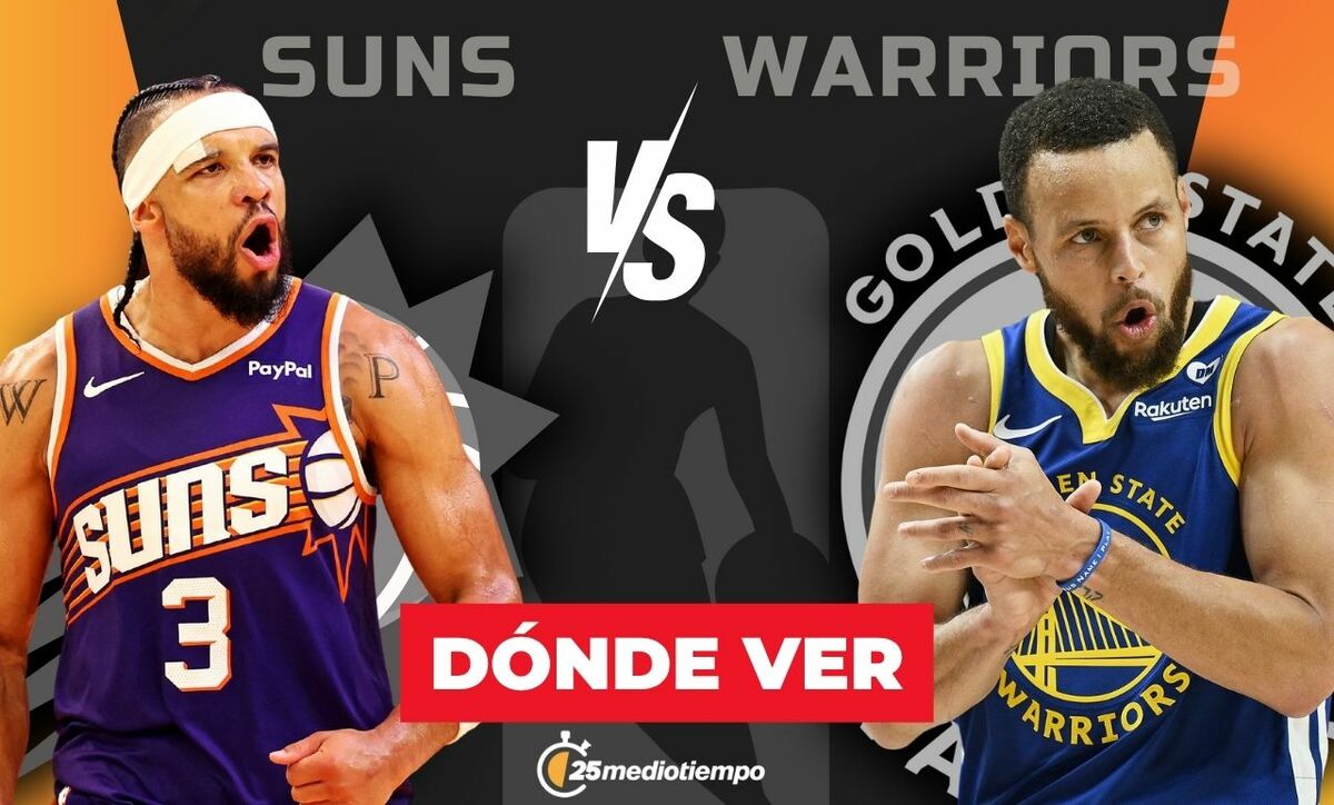 Warriors vs. Suns dónde y a qué hora ver EN VIVO NBA 2025