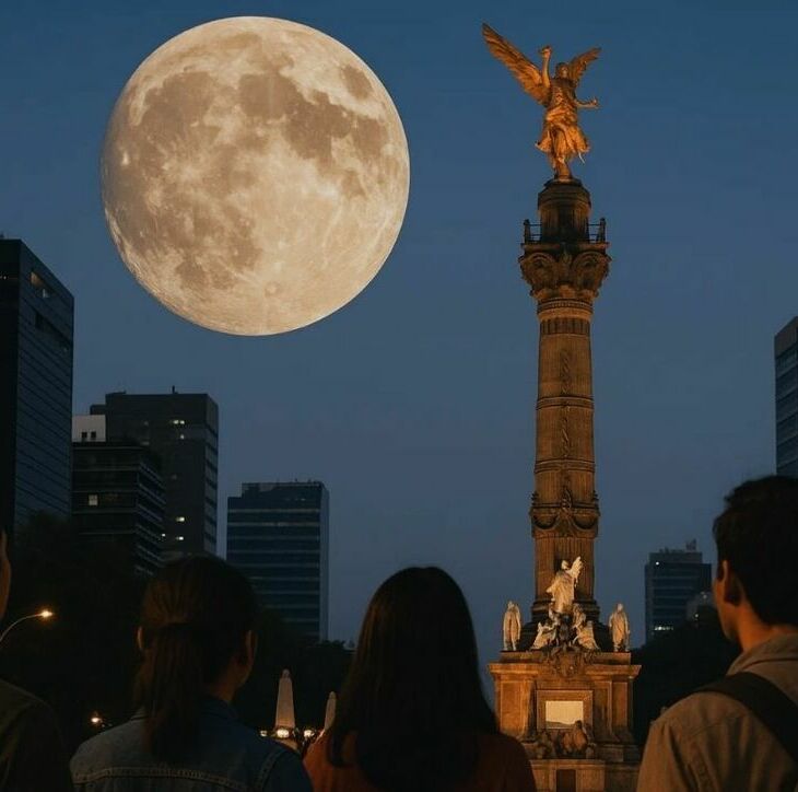 Todo lo que debes saber sobre la Superluna de noviembre 2025 y cómo verla en México. (Mediotiempo IA).