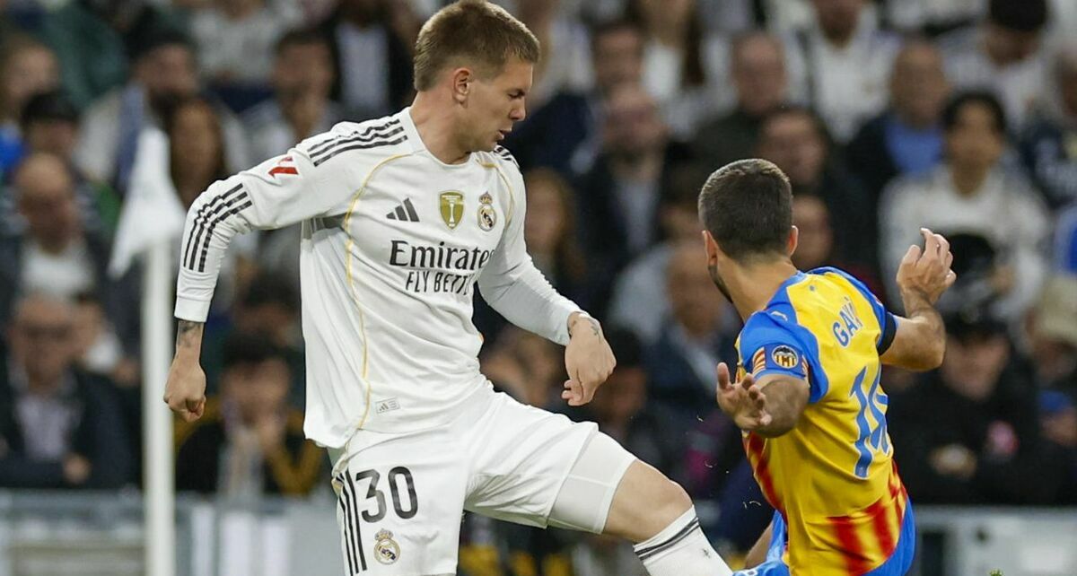 Franco Mastantuono es baja para Real Madrid. (Foto: EFE)