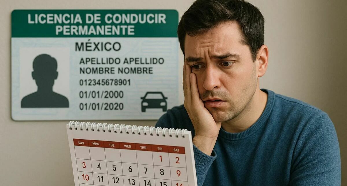 ¿Hasta cuándo tengo para tramitar mi licencia de conducir permanente?