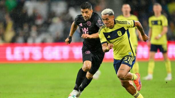 Nashville forzó el tercer juego ante Inter Miami (Reuters)