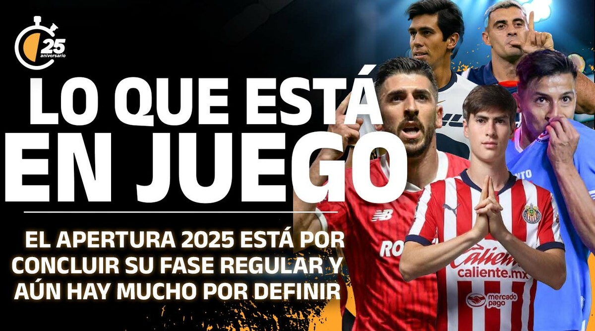Todo lo que está en juego en la última jornada del Apertura 2025