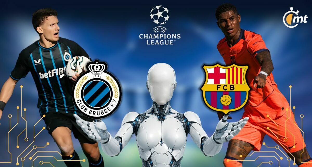 Brujas vs Barcelona pronóstico IA Jornada 4 Champions League 2025
