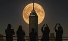 Hora exacta para ver Superluna en México HOY 5 de noviembre de 2025. (FOTO): Mediotiempo IA.