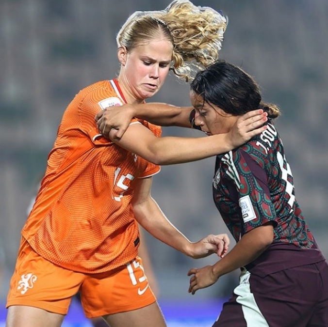 México disputó las Semifinales del Mundial Femenil sub-17 2025 (X @MiSeleccionFem)